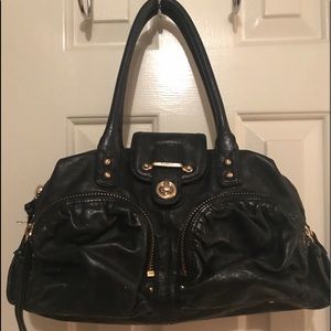 Black leather Botkier purse